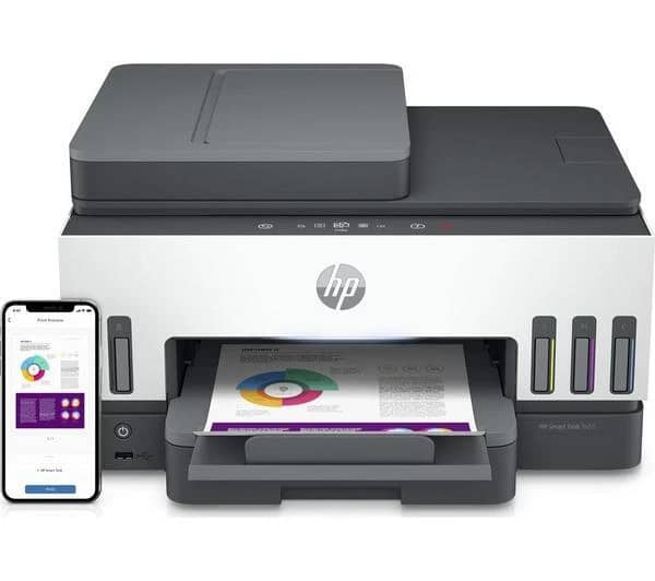 HP Smart Tank 7605 Printers New