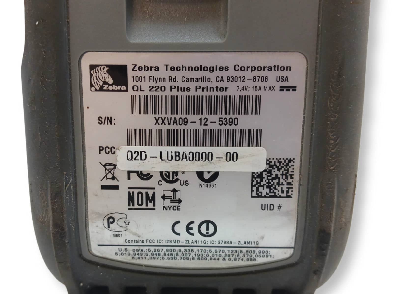 Zebra ql220 plus bluetooth Printers Used - Good