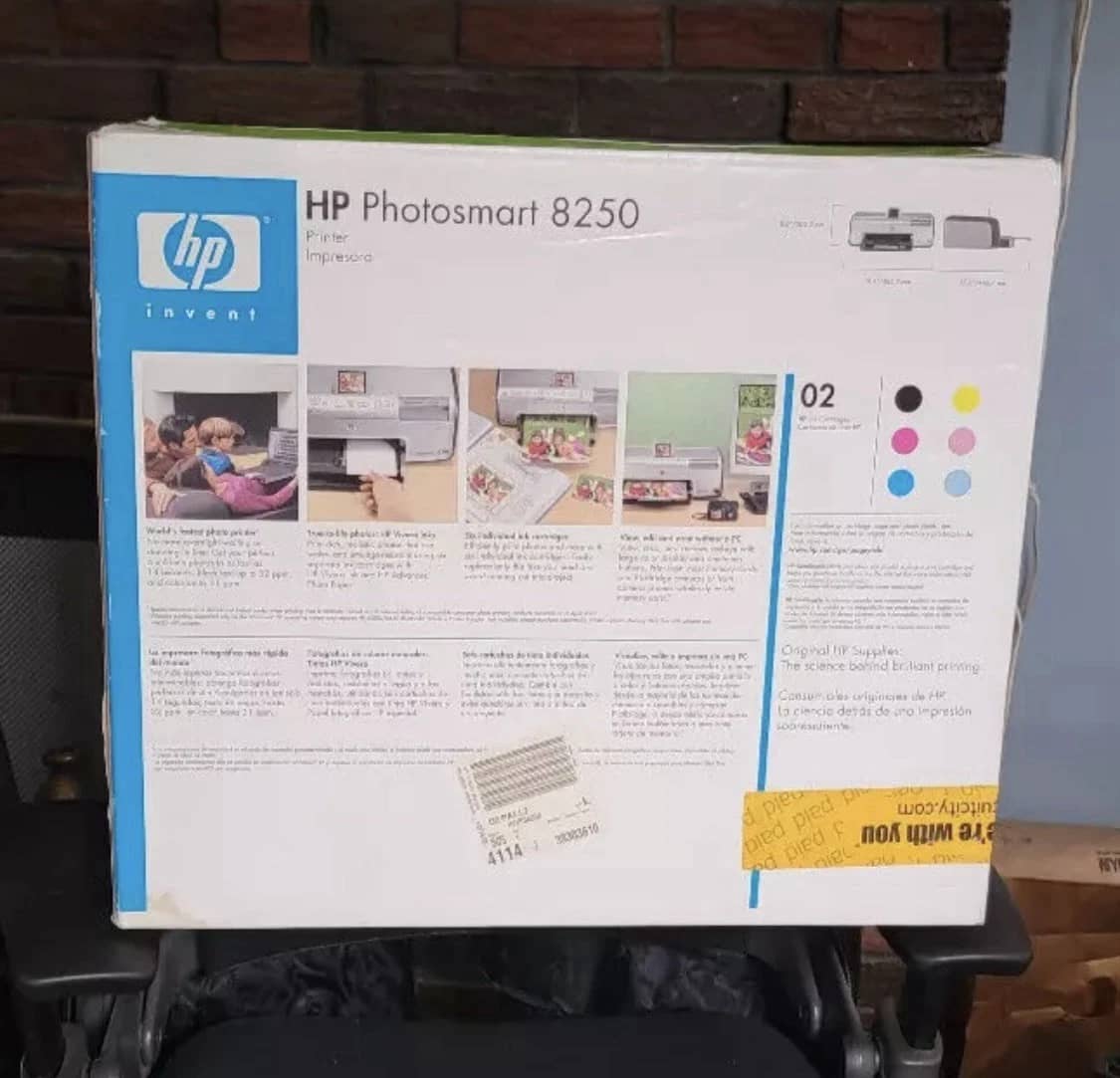 HP Photosmart 8250 Printers New