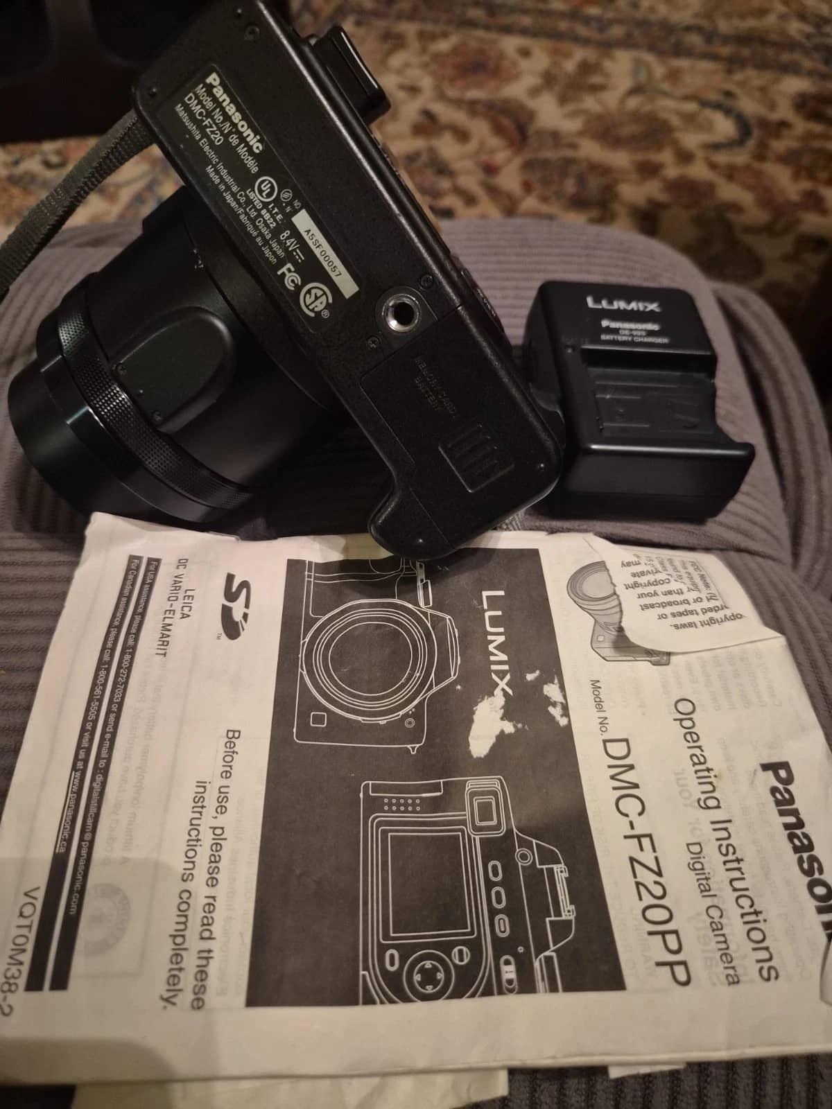 Panasonic dmc-fz20 Digital Cameras Black New Body Only