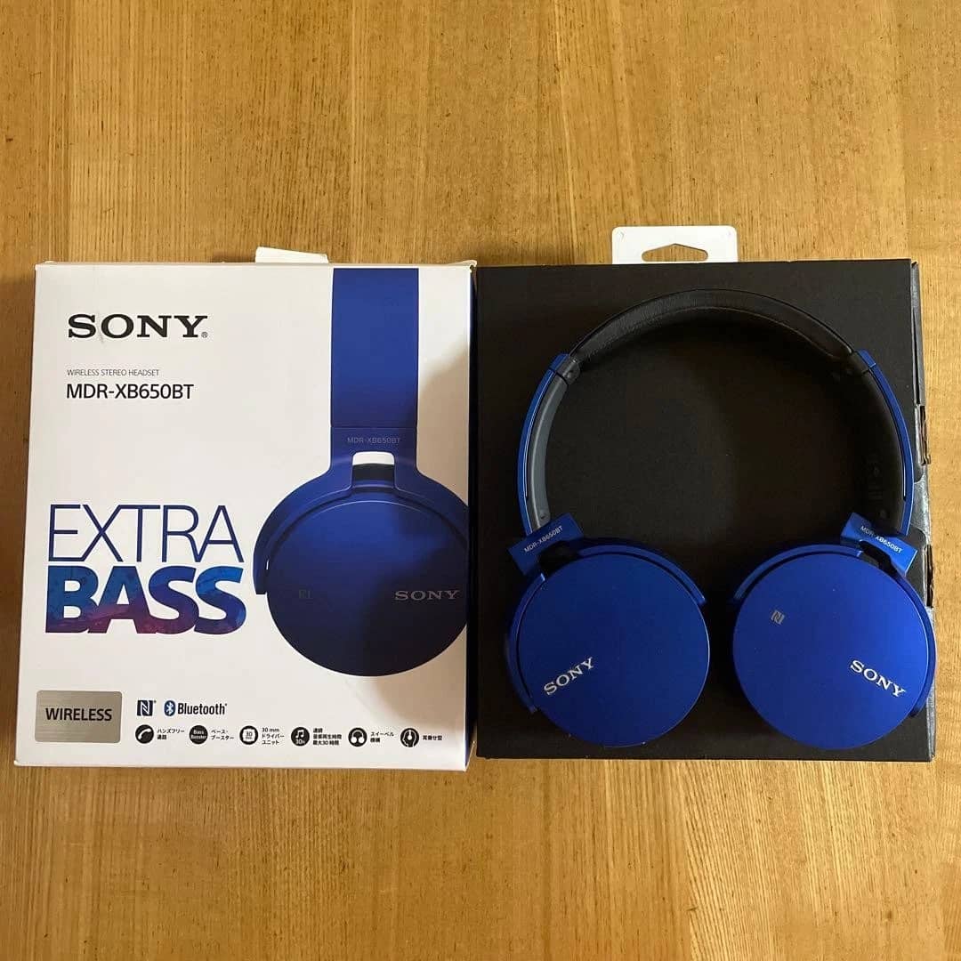Sony MDR-XB650BT Headphones & Earbuds Black New