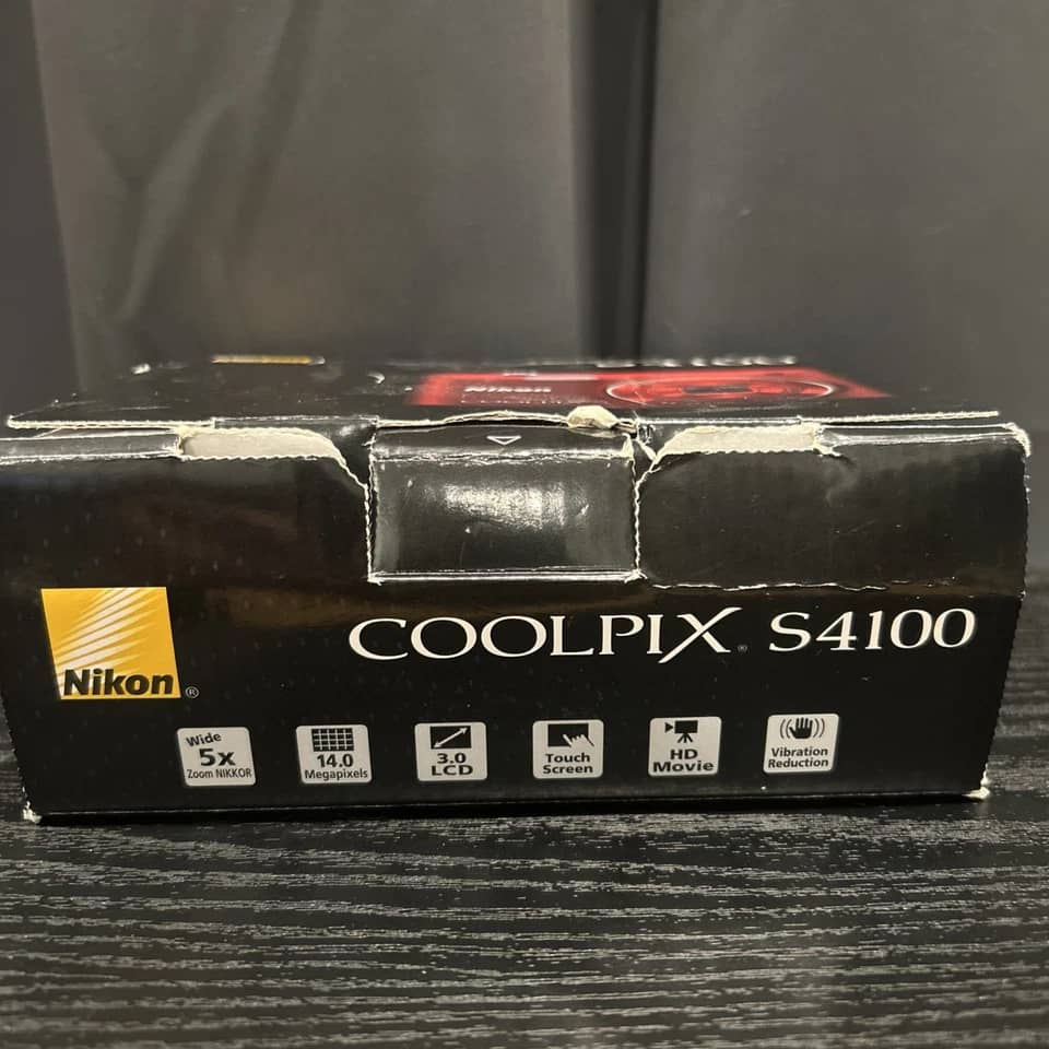 Nikon COOLPIX S4100 Digital Cameras Black New Body Only