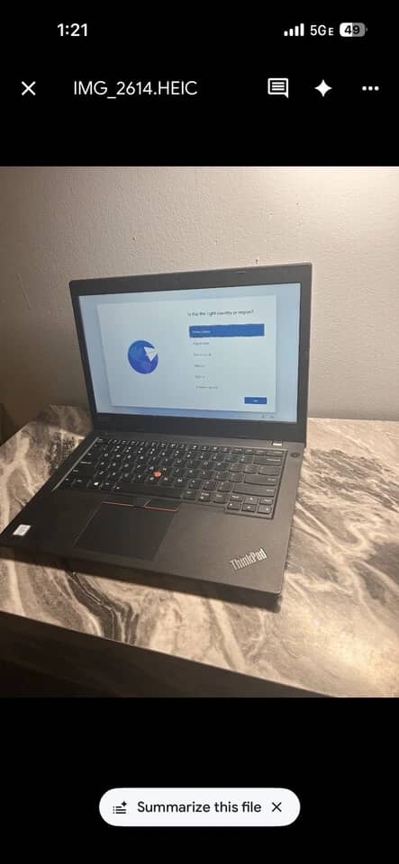 Lenovo ThinkPad L490 Computers