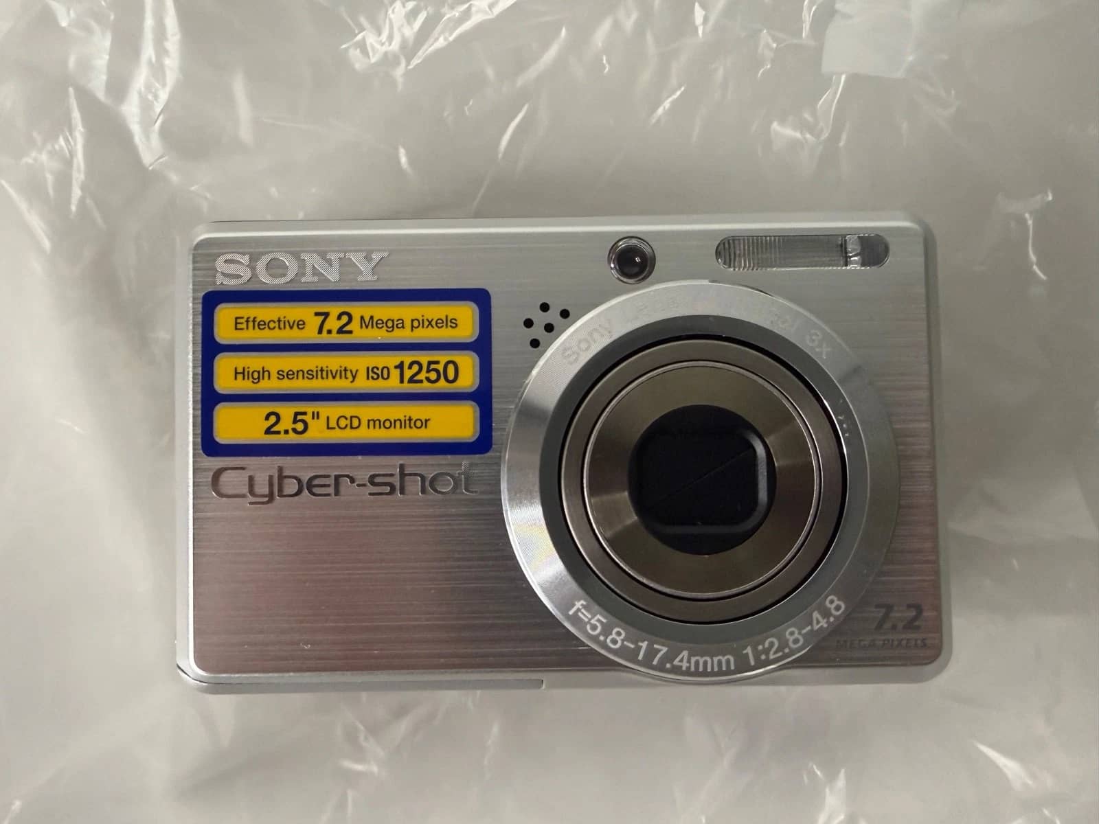 Sony Cyber-shot DSC-S750 Digital Cameras Silver New Body Only