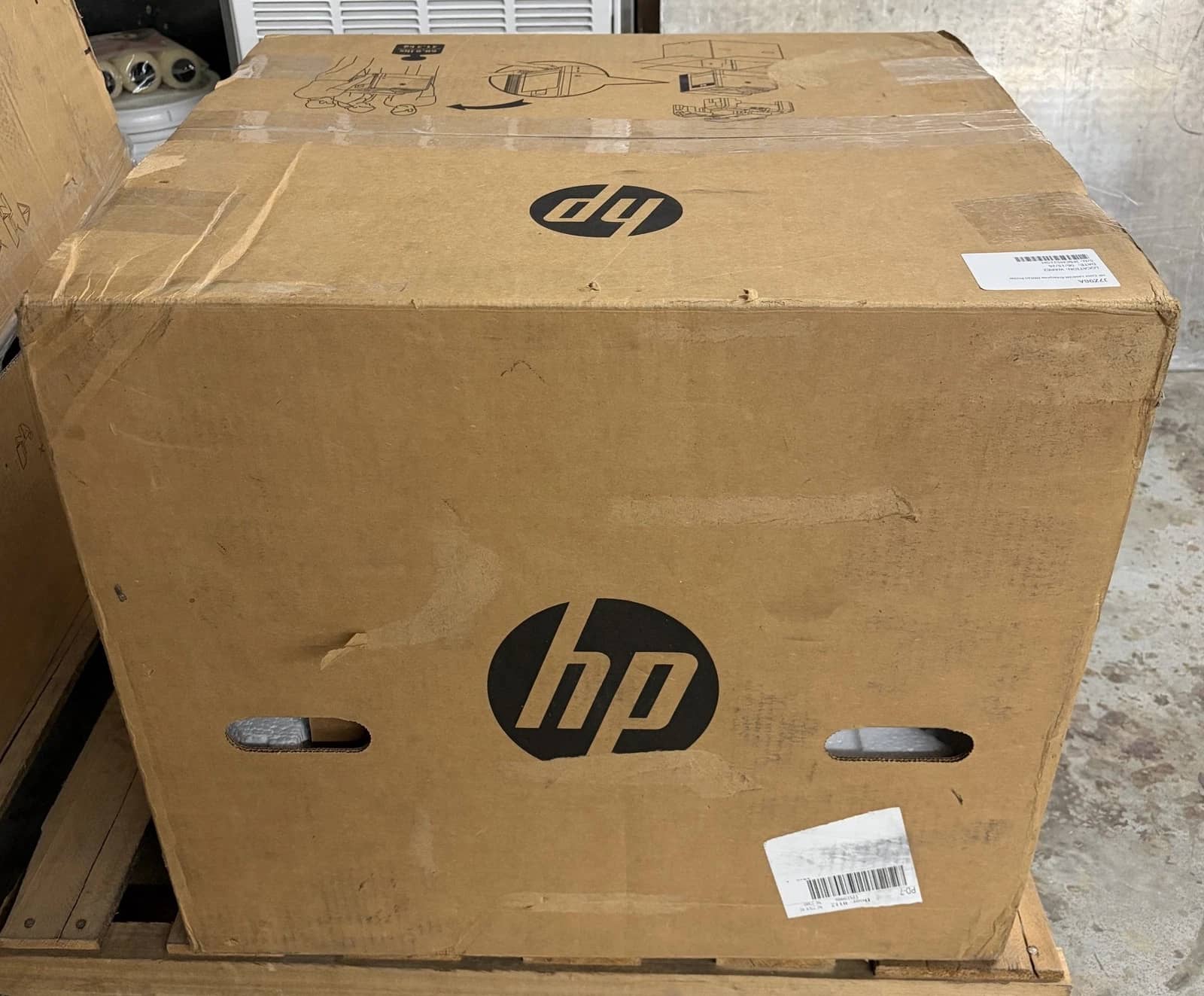 HP Color LaserJet Enterprise M652n Printers For parts or not working