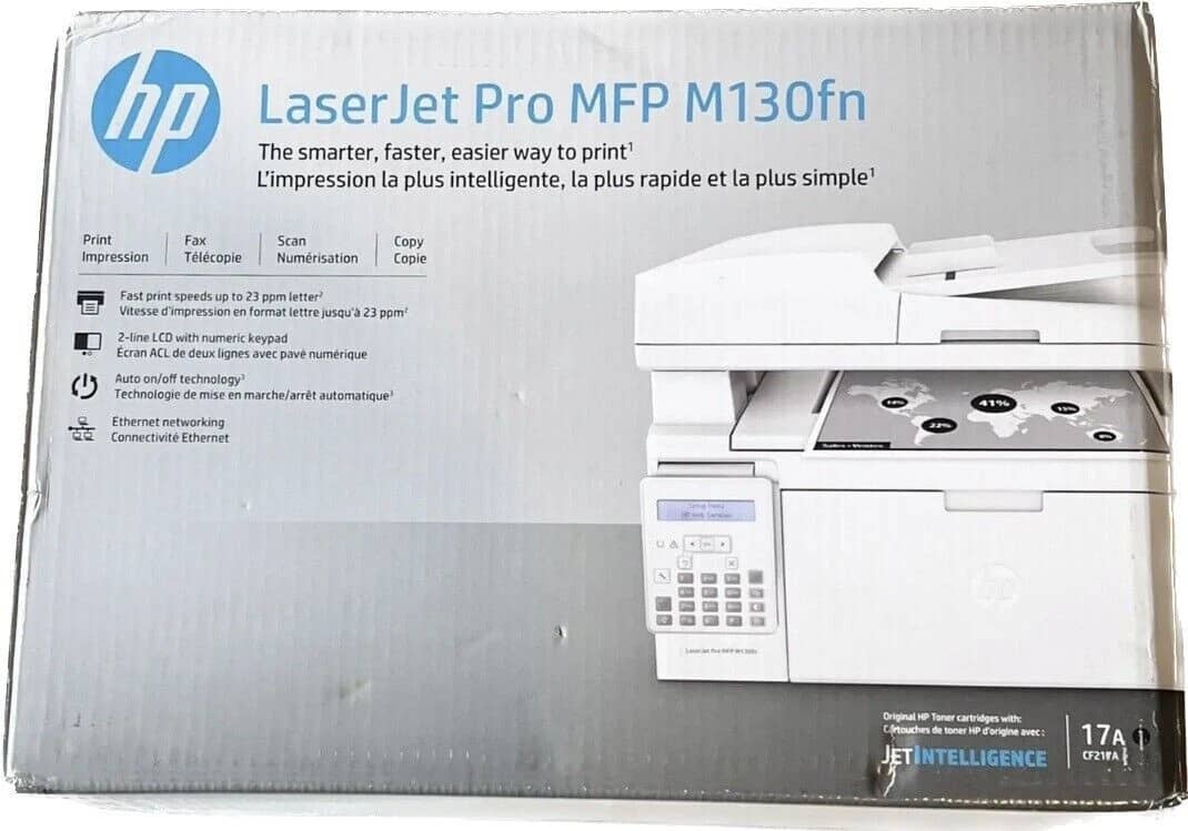 HP Laserjet MFP M130fn Printers Open-Box Excellent