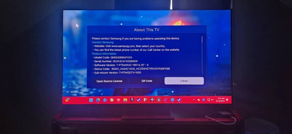 Samsung S95B TVs