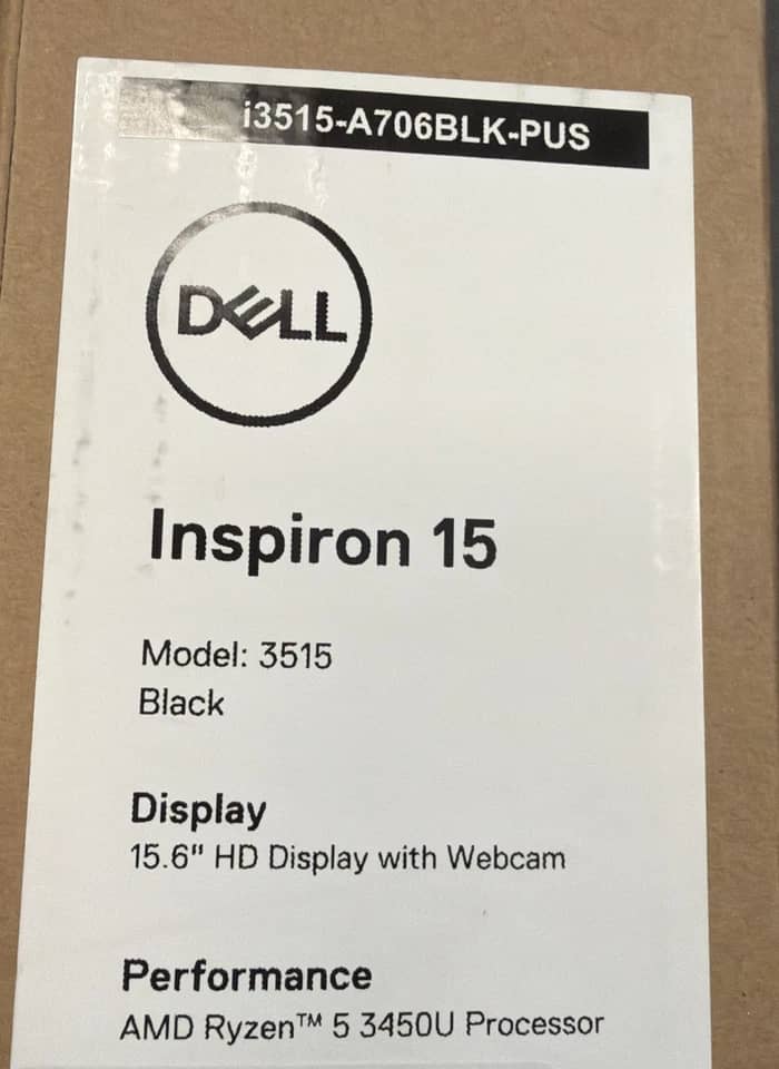 Dell Inspiron 3515 Computers