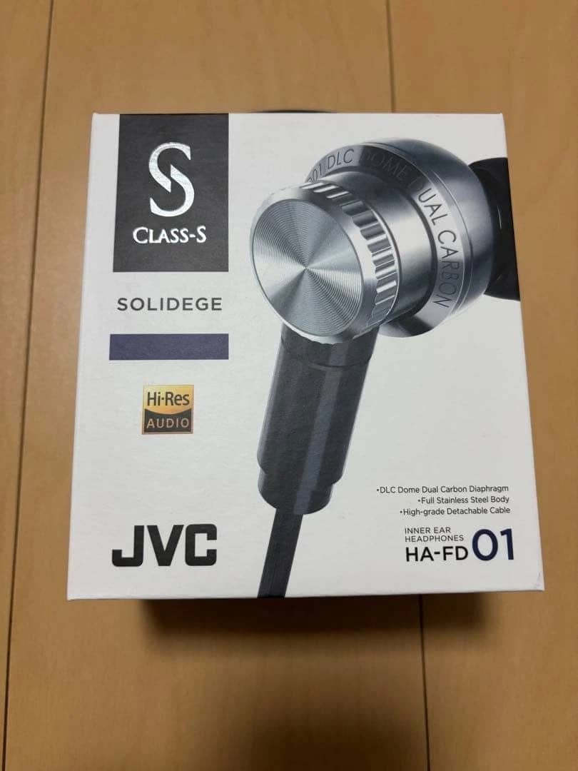 JVC HA-FD01 Headphones & Earbuds Silver New