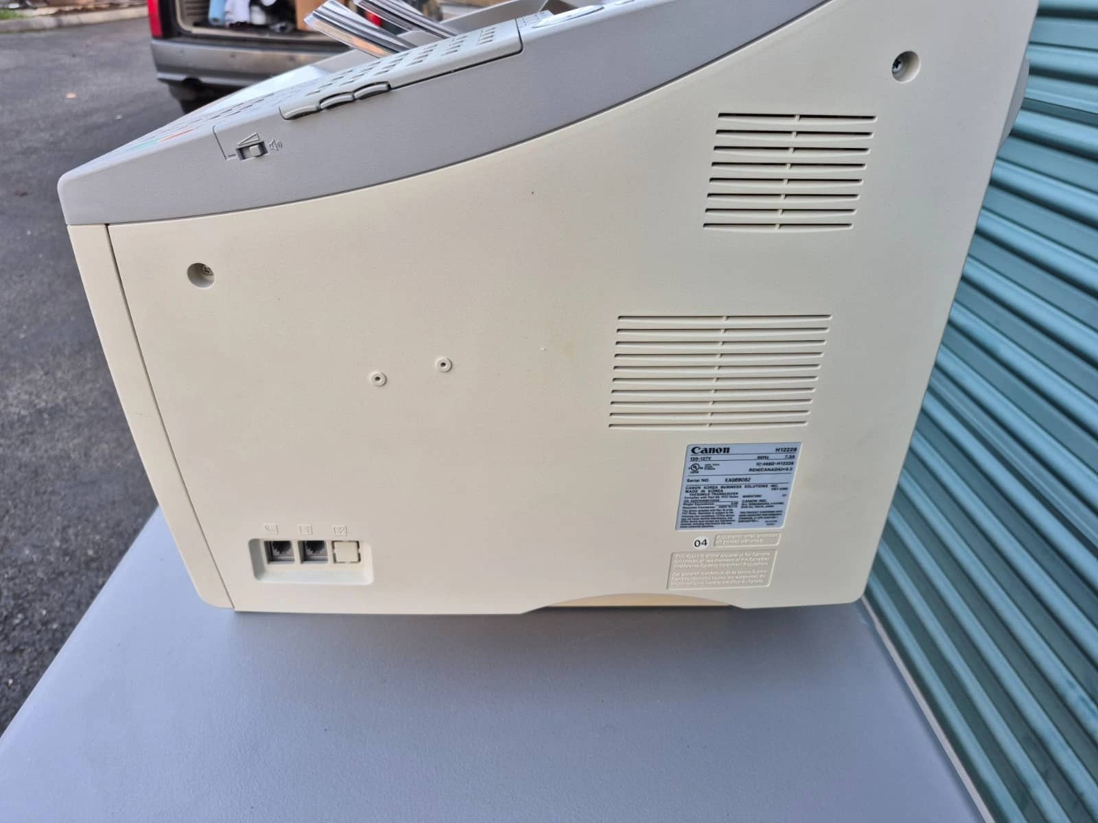 Canon H12228 Printers Used - Good