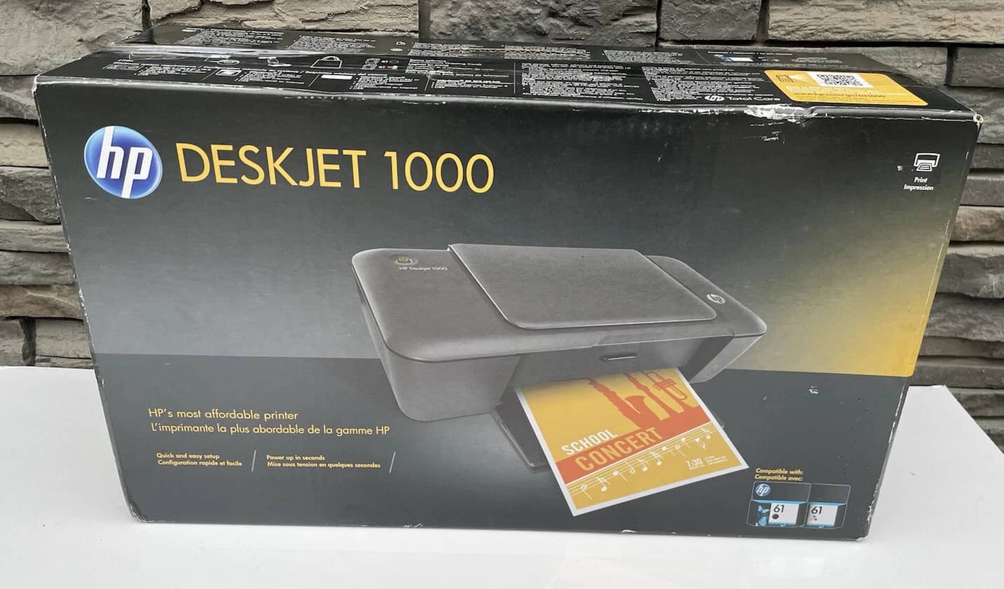 HP Deskjet 1000 J110a Printers Open-Box Excellent