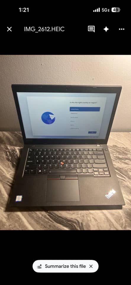 Lenovo ThinkPad L490 Computers