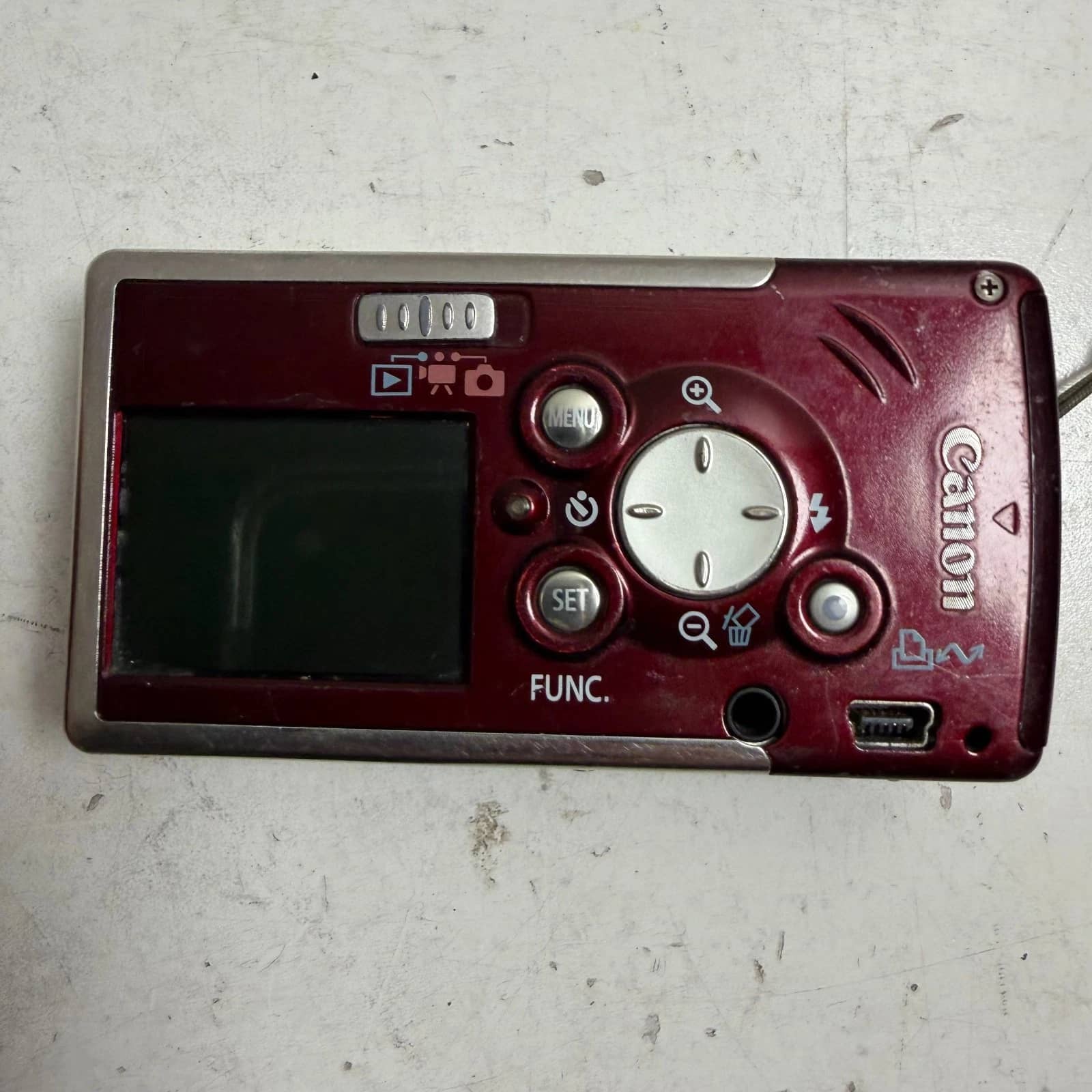 Canon PowerShot SD20 Digital Cameras Silver Used - Good Body Only