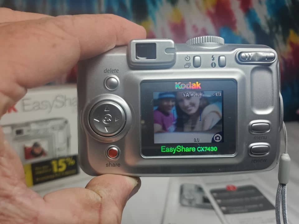 Kodak cx7430 Digital Cameras Silver Used - Good Body Only