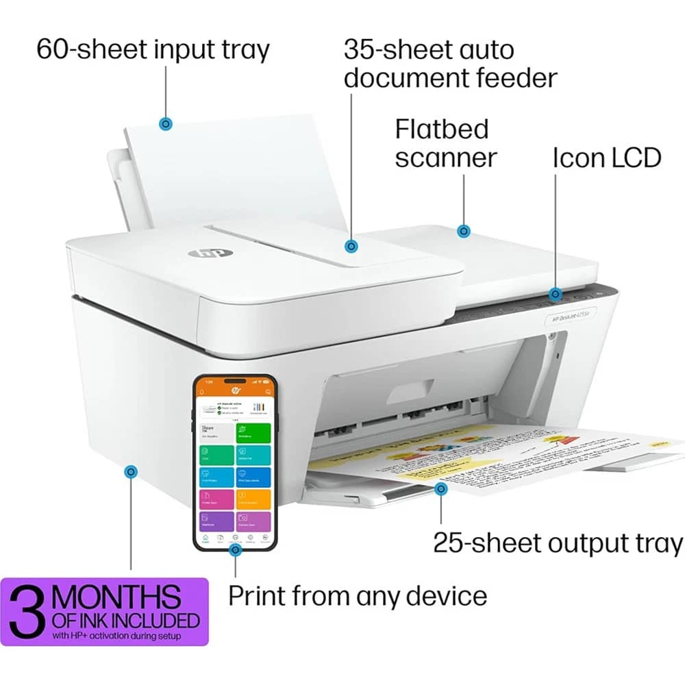 HP DeskJet 4255e Printers New