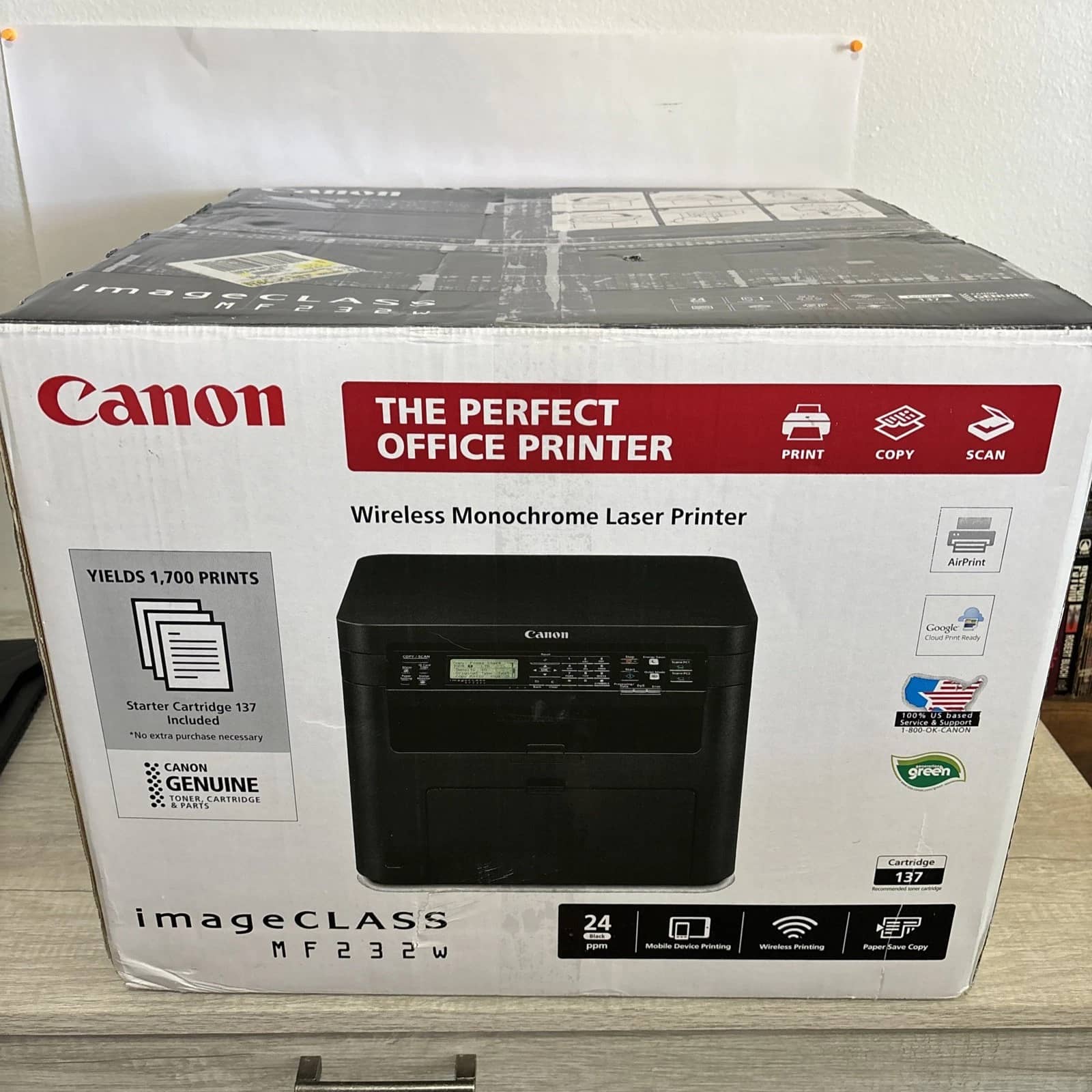 Canon imageCLASS MF232w Printers Open-Box Excellent