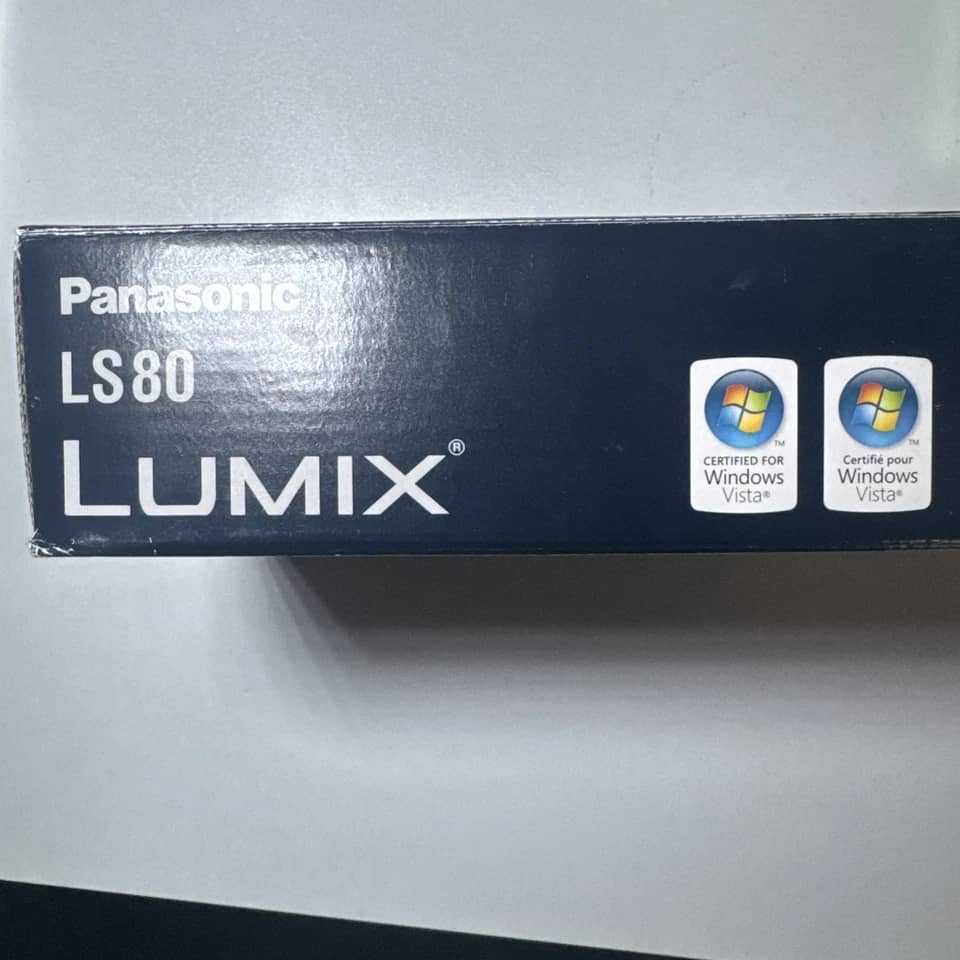 Panasonic LUMIX LS80 Digital Cameras Black New Body Only