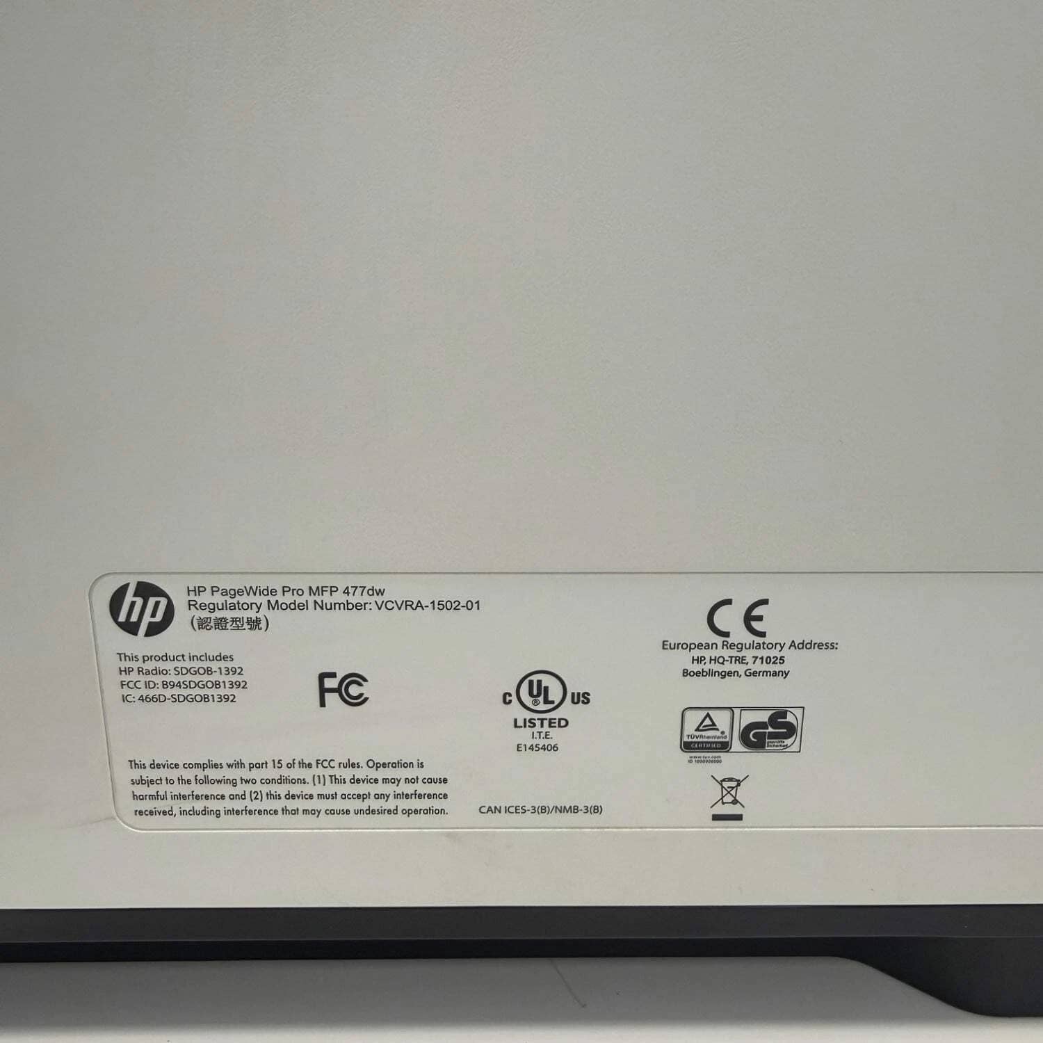 HP Pagewide Pro Printers Used - Good