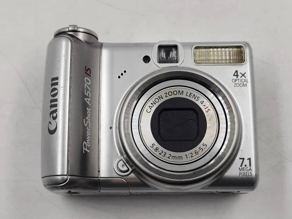 Canon PowerShot A570 IS Digital Cameras Silver New Body Only