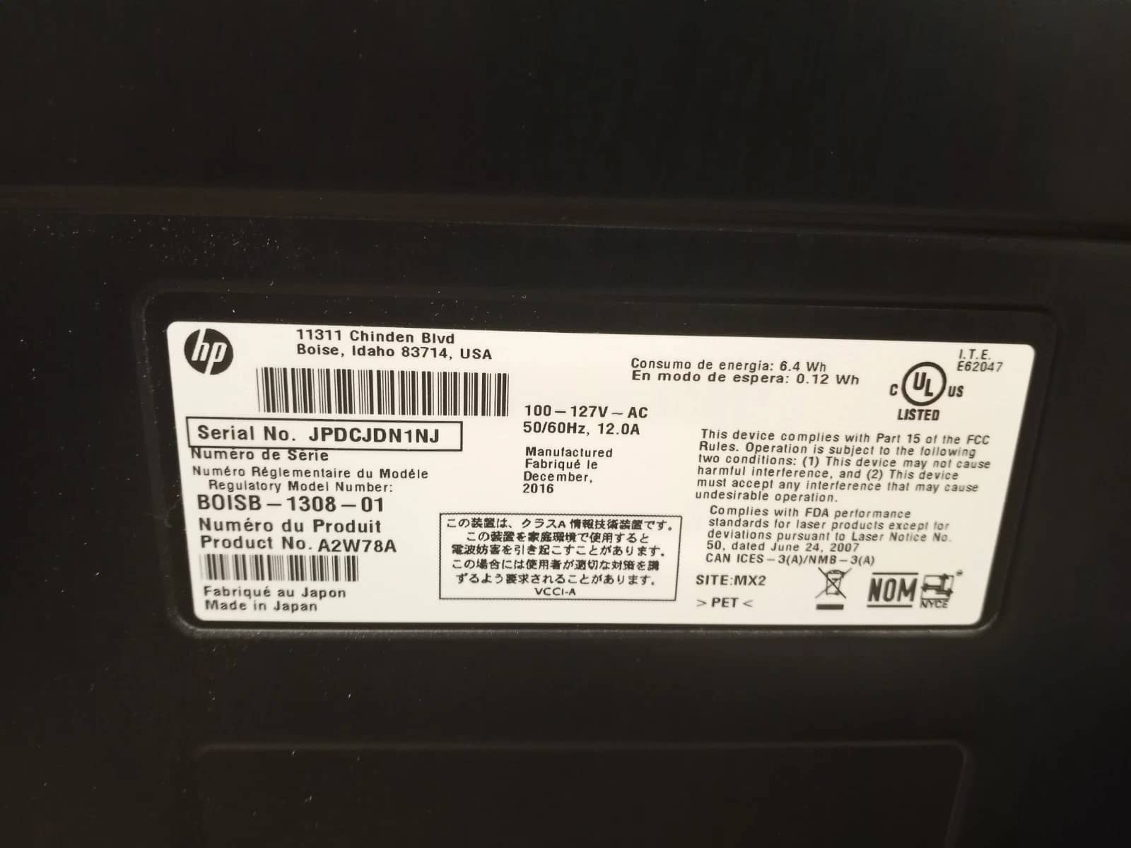 HP M855xh Printers Refurbished - Excellent