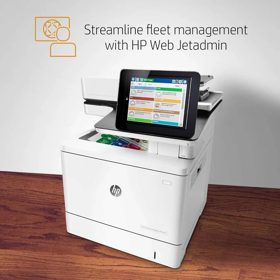HP LaserJet Enterprise M577f Printers Used - Good