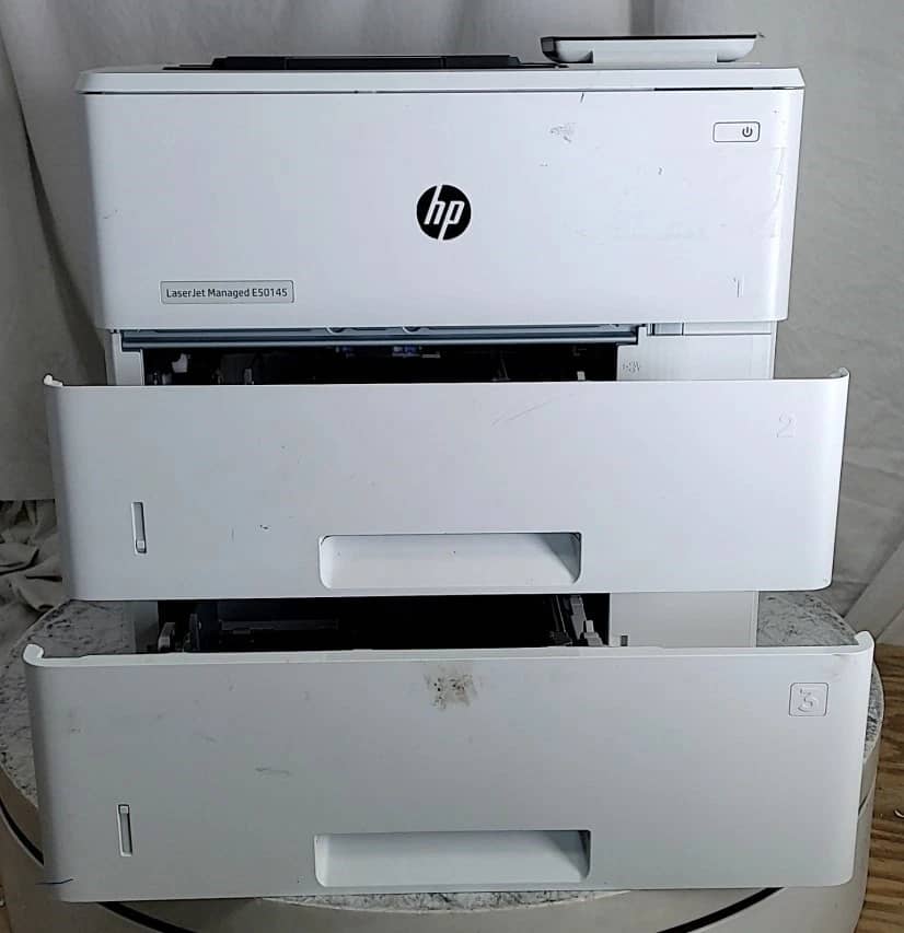 HP LaserJet Managed E50145 Printers Used - Good