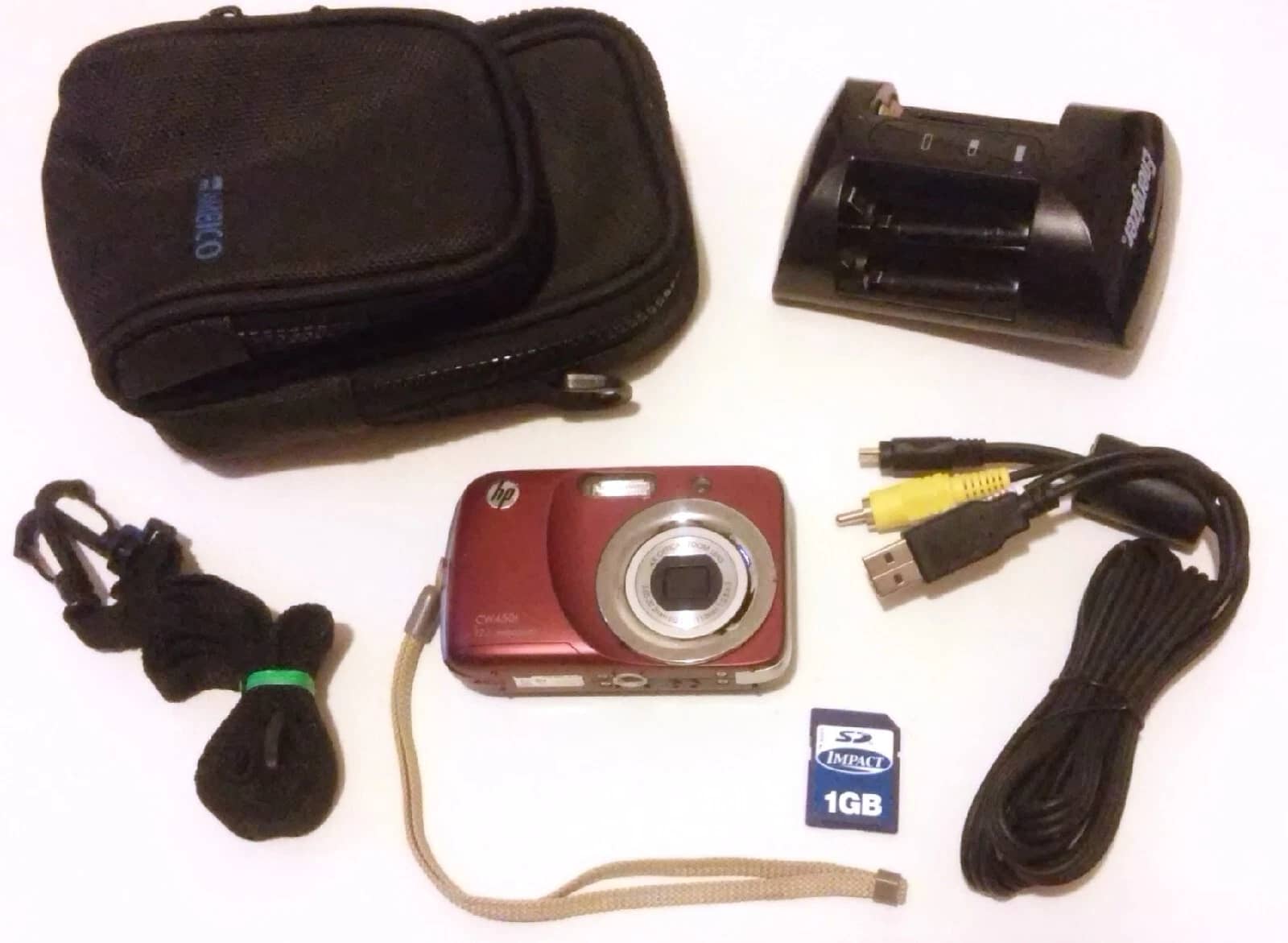 HP CW450T Digital Cameras Blue Used - Very Good Body Only