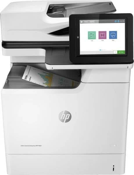 HP Color LaserJet Enterprise M681dh Printers Used - Good
