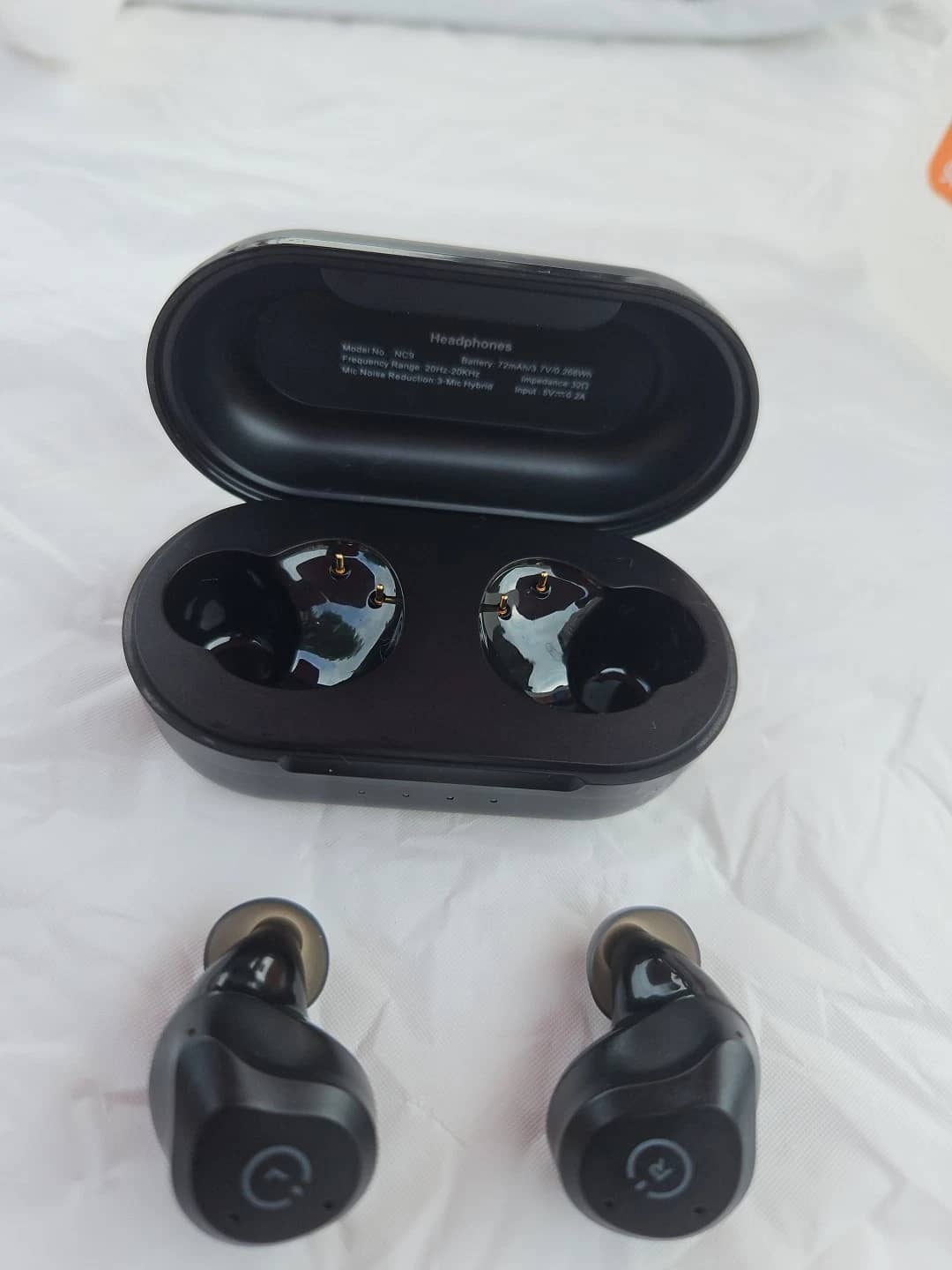 TOZO NC9 Headphones & Earbuds Blue New