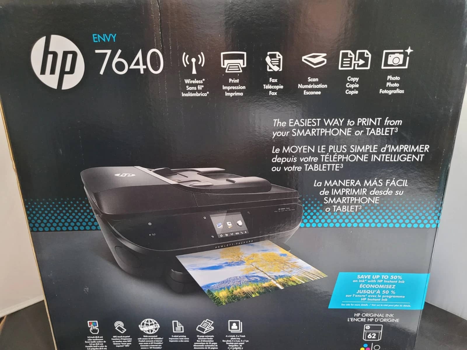 HP Envy 7640 Printers Used - Good