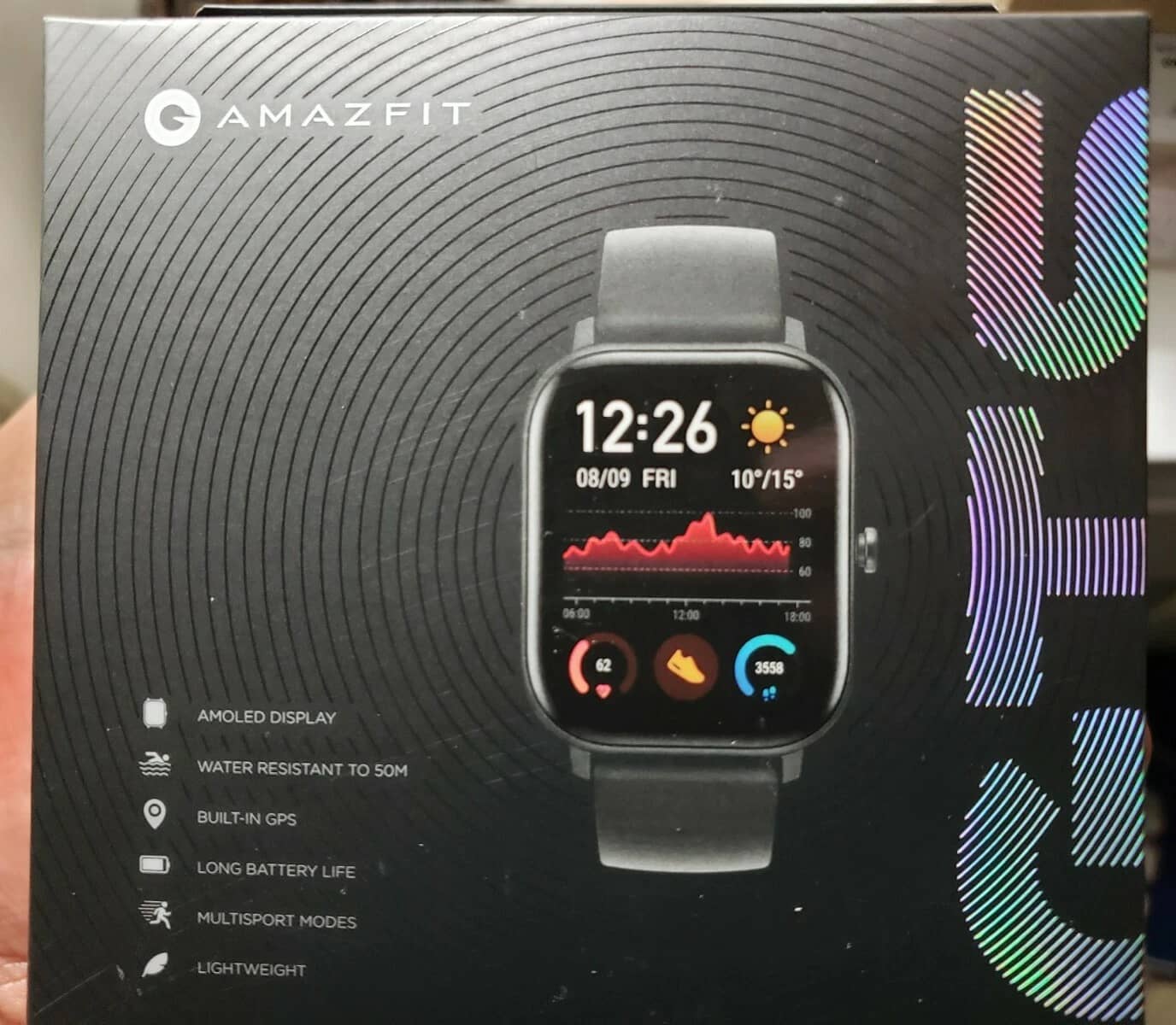 Amazfit gts Smartwatches Black 42mm New