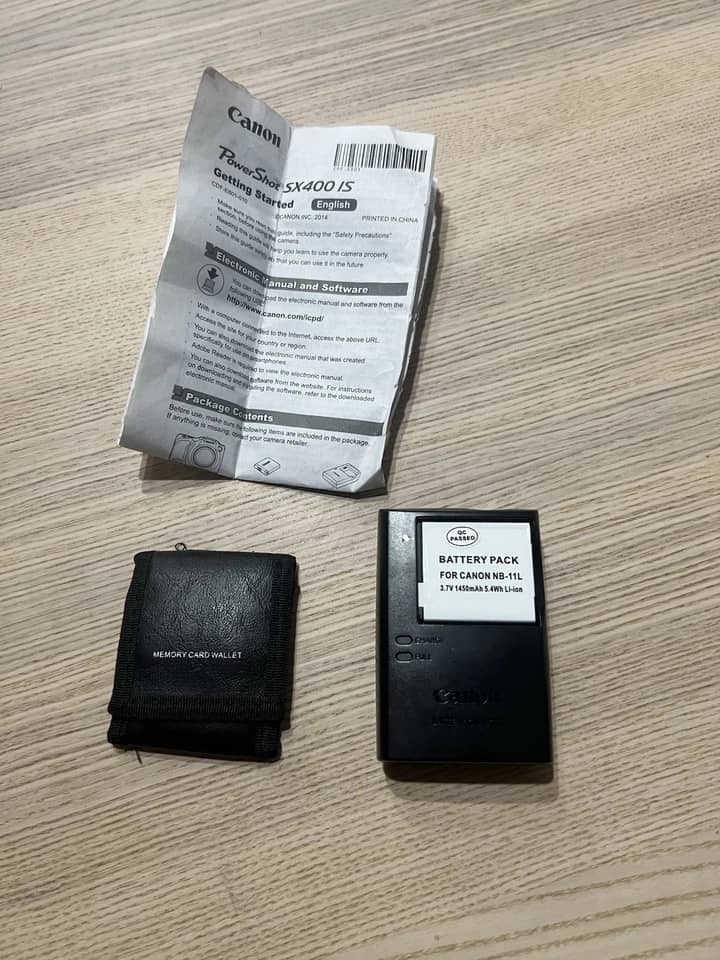 Canon PowerShot SX400 IS Digital Cameras Black Used - Good Body Only