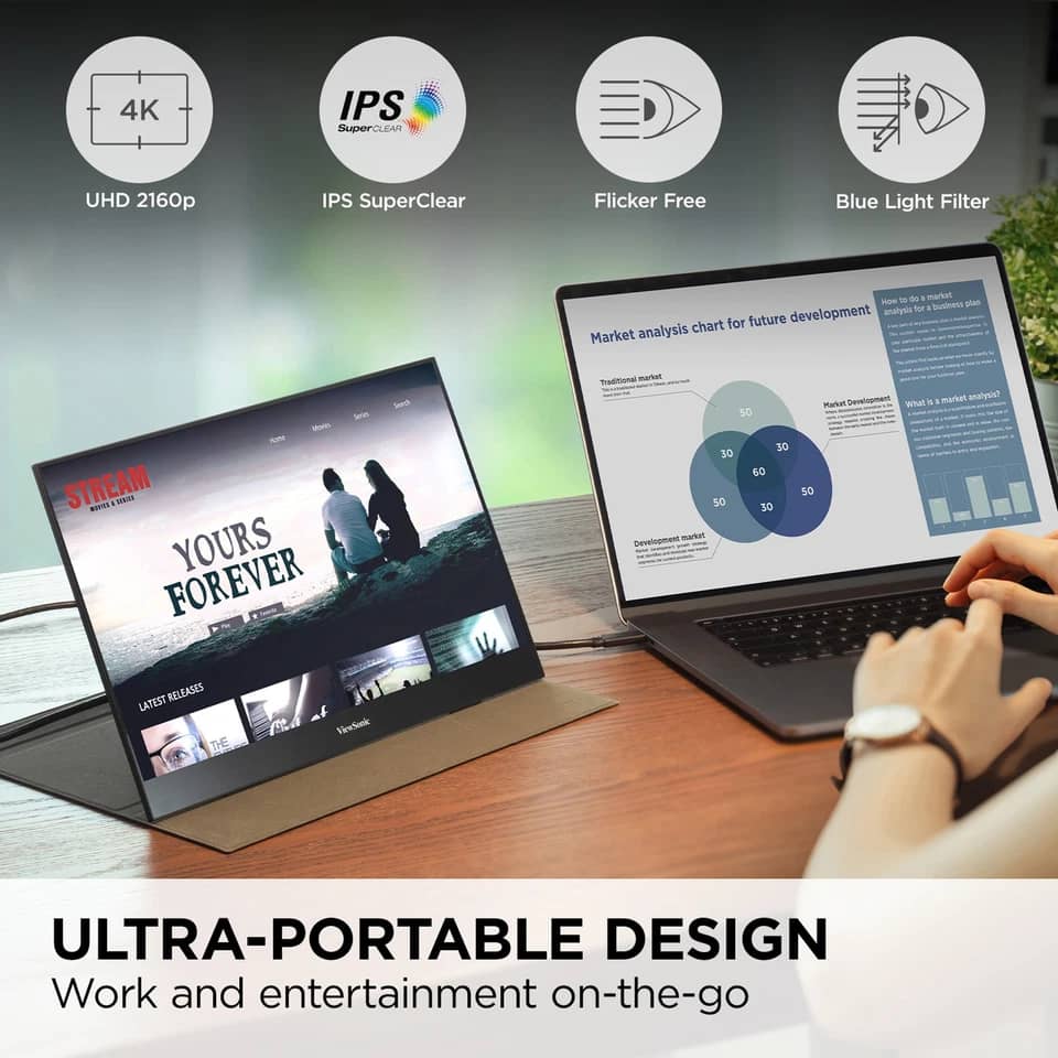 ViewSonic VX1655-4K Monitors