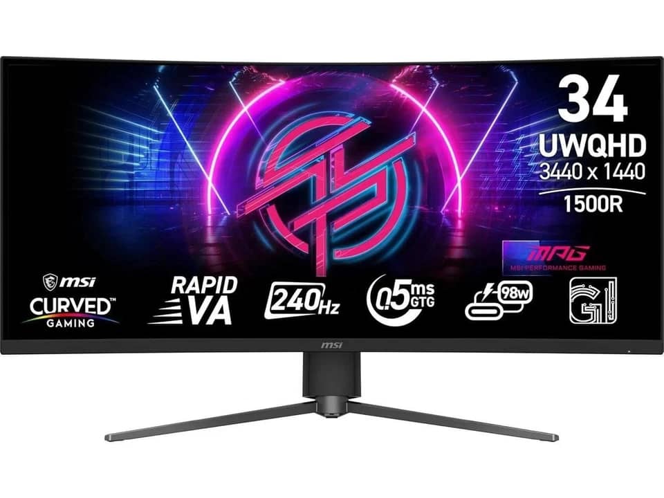 MSI MPG 346CQRF X24 Monitors New