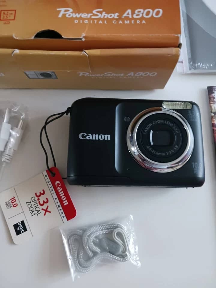 Canon PowerShot A800 Digital Cameras Blue Used - Good Body Only