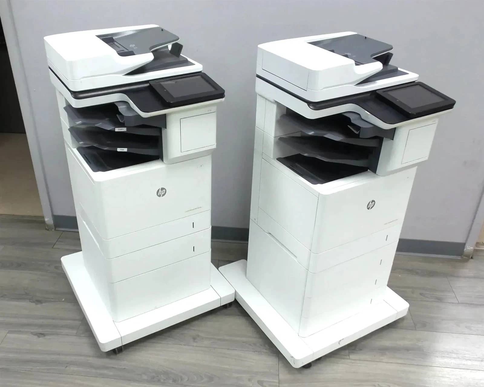 HP Flow MFP E62565 Printers Used - Good
