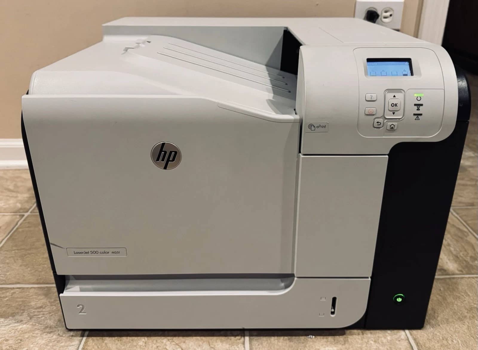 HP Color LaserJet M551N Printers Used - Good