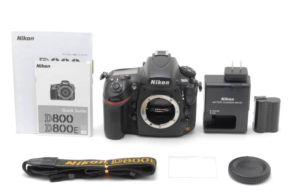 Nikon D800E Digital Cameras Black New Body Only