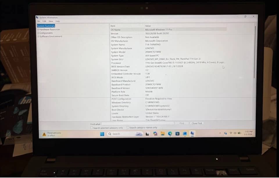 Lenovo 20W000C9US Computers