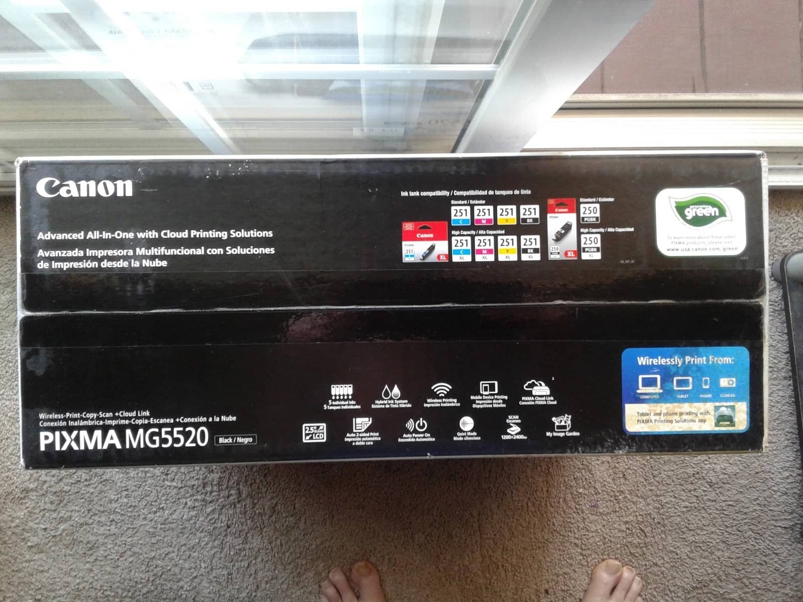 Canon Pixma MG5520 Printers Open-Box Excellent