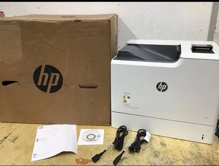 HP Color LaserJet Enterprise M652dn Printers Open-Box Excellent