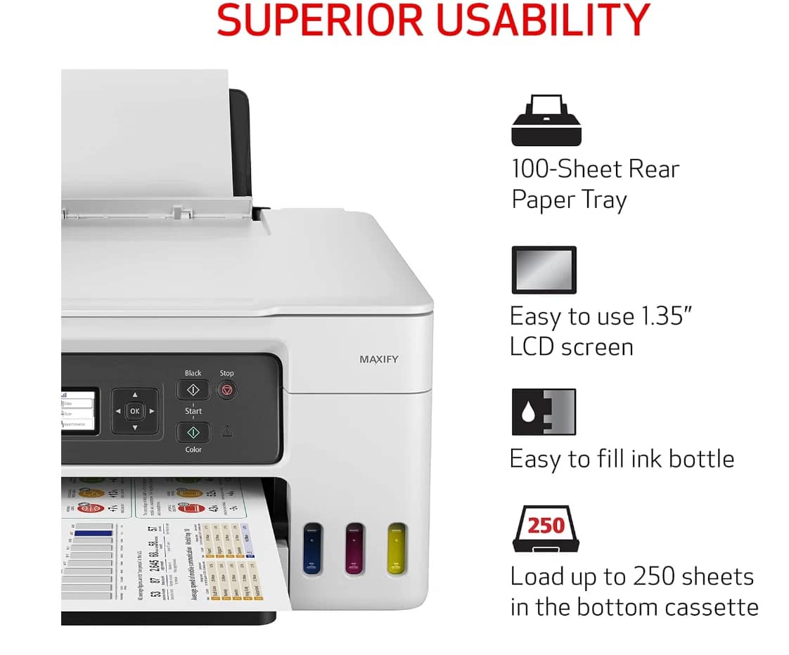 Canon MAXIFY GX3020 Printers New