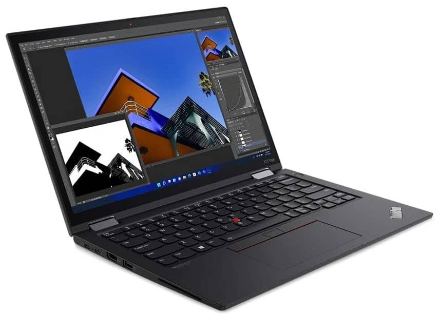 Lenovo ThinkPad X13 Yoga Gen 3 Computers 512GB 16GB Refurbished - Excellent