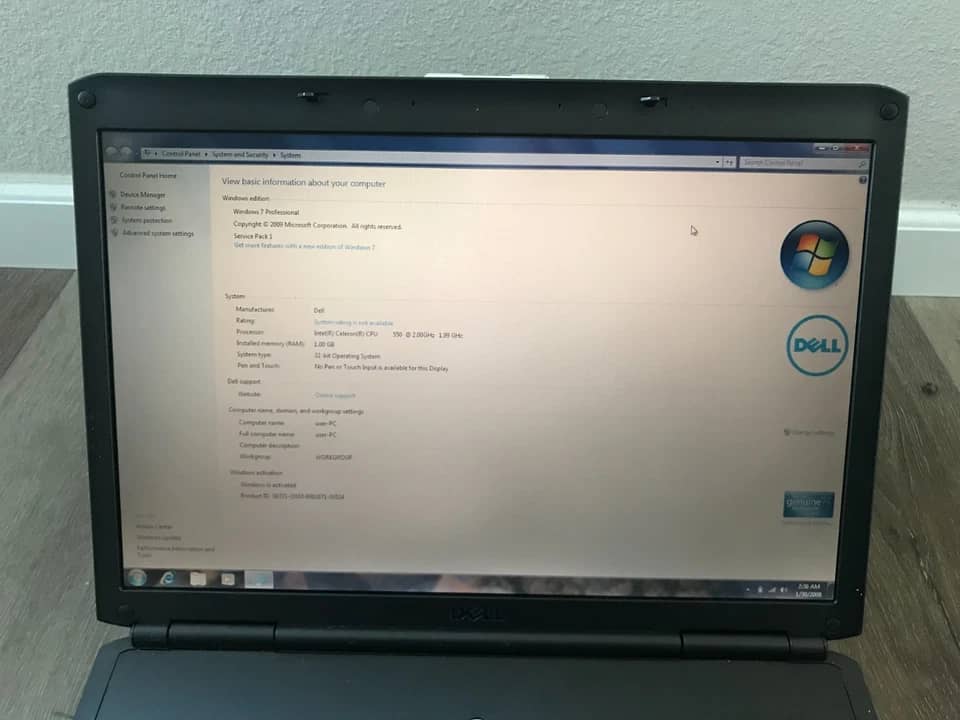 Dell Vostro 1700 Computers
