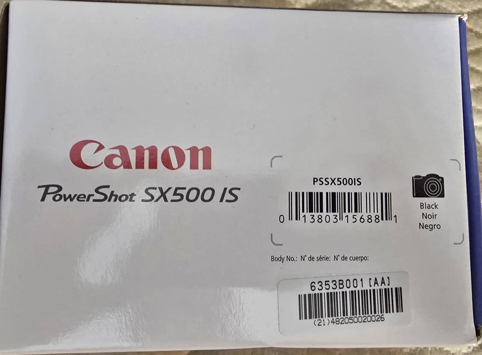 Canon SX500 Digital Cameras Black New Body Only
