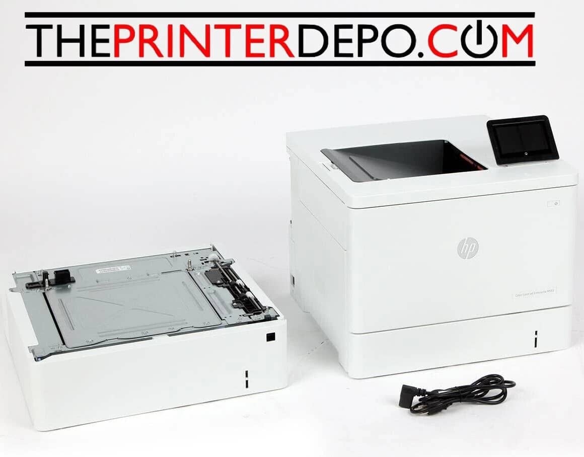 HP Color LaserJet Managed E55040dw Printers Used - Good