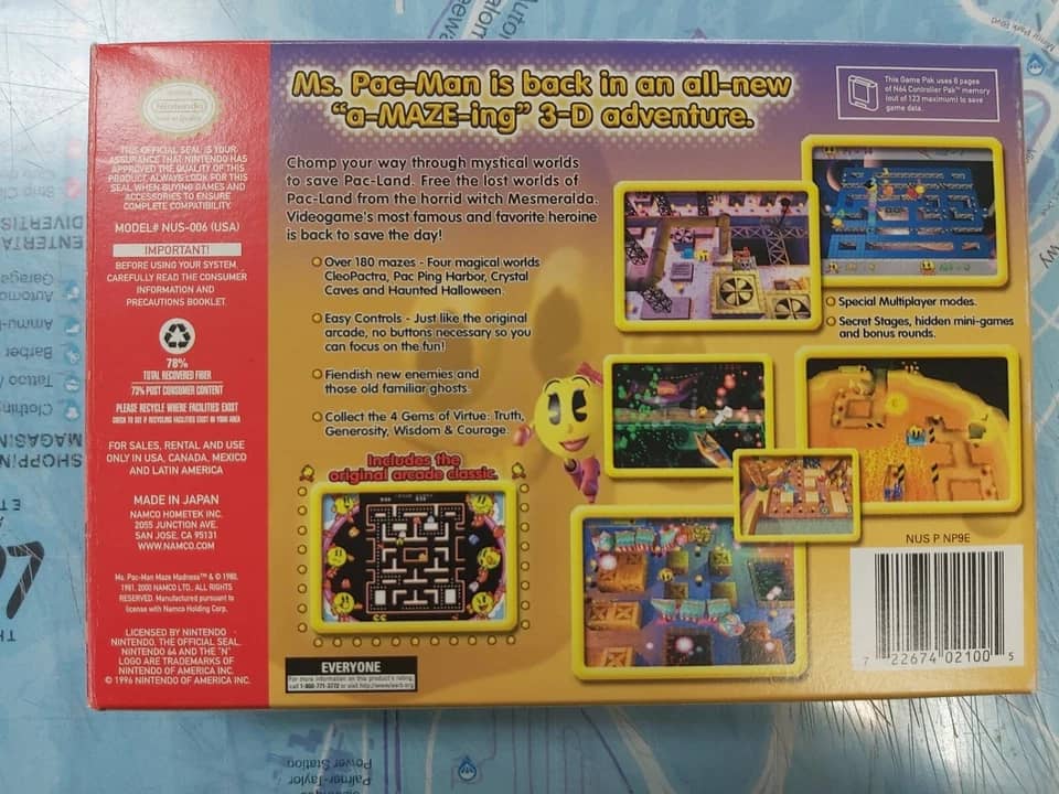 Sony 64 System Video Game Consoles