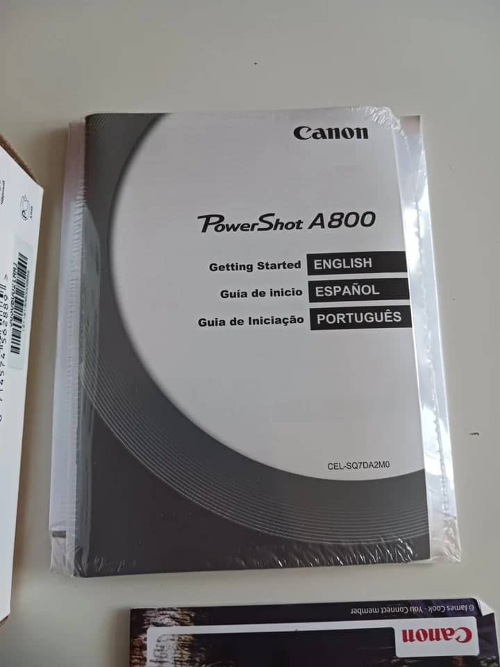 Canon PowerShot A800 Digital Cameras Blue Used - Good Body Only