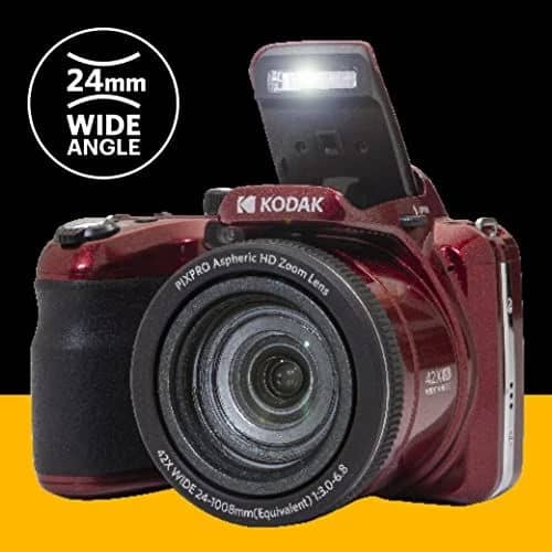 Kodak AZ425-RD Digital Cameras Red New Body Only