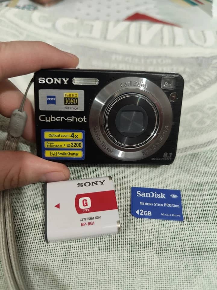 Sony DSC W130 Digital Cameras Silver New Body Only